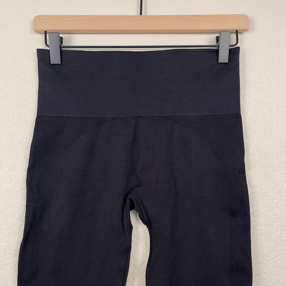 Set Active Sculptflex Power High Rise Leggings Black Size Medium Athleisure Yoga - Picture 5 of 11